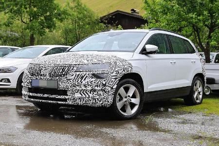 06/2020, Skoda Karoq Facelift Erlkönig