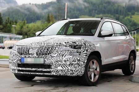 06/2020, Skoda Karoq Facelift Erlkönig