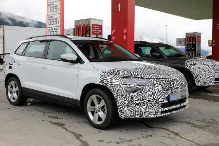 06/2020, Skoda Karoq Facelift Erlkönig