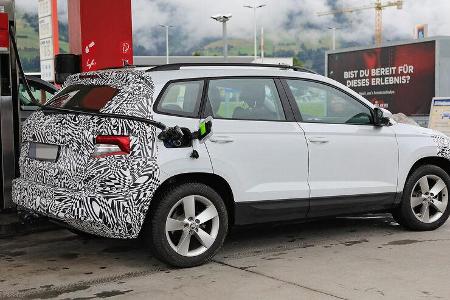 06/2020, Skoda Karoq Facelift Erlkönig