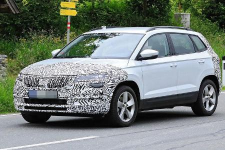 06/2020, Skoda Karoq Facelift Erlkönig