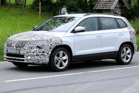 06/2020, Skoda Karoq Facelift Erlkönig