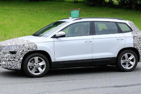 06/2020, Skoda Karoq Facelift Erlkönig