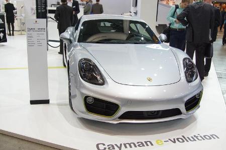 Porsche Cayman e-volution - Sportwagen - Forschungsfahrzeug - Elektromotor