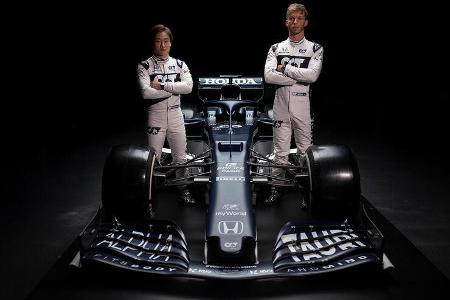 Yuki Tsunoda and Pierre Gasly