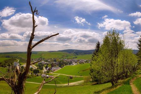 Der Kammweg ist 285 Kilometer lang und führt durch vier Regionen: das Erzgebirge, das Vogtland, Franken und Thüringen. Gute ...