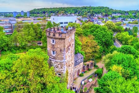 Von Görlitz (Sachsen) bis nach Aachen (Nordrhein-Westfalen, Bild) führt der Wanderweg der Deutschen Einheit. Die rund 1.080 ...