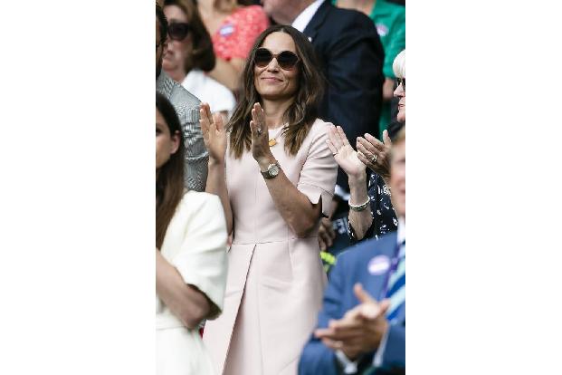 Pippa Middleton, die Schwester von Herzogin Kate, lief 2015 den Safaricom Marathon in Kenia und lief als siebte unter den te...