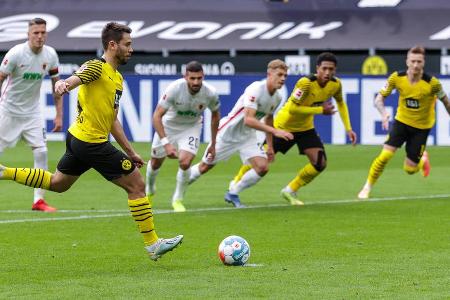 Am 7. Spieltag rang Borussia Dortmund den FC Augsburg mit viel Kampf 2:1 (1:1) nieder. Trotz großer Feldüberlegenheit hatte ...