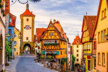 Rothenburg ob der Tauber gehört zu den schönsten Städten Deutschlands. Auch diese Orte sind einen Besuch wert.