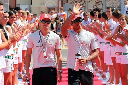 Die Teamkollegen von Lewis Hamilton
