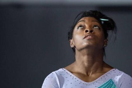 ...Stressfaktor für sie geworden. Sie habe keine Freude mehr daran, und darum ziehe sie sich zurück, erklärte Simone Biles, ...