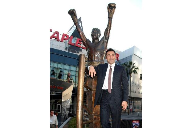 ...Boxstar Oscar de la Hoya kämpfte immer wieder gegen Depressionen. 