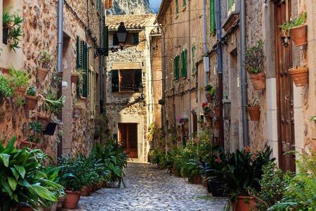 An der Westküste ist die kleine Ortschaft Valldemossa einen Abstecher wert. Lediglich 1.705 Menschen leben hier. Die kleinen...