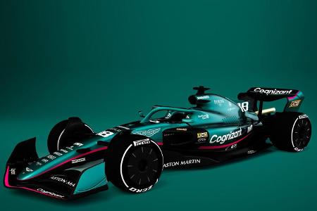 Das Formel-1-Auto 2022 mit den 2021er-Designs