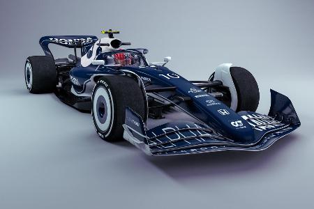 Das Formel-1-Auto 2022 mit den 2021er-Designs