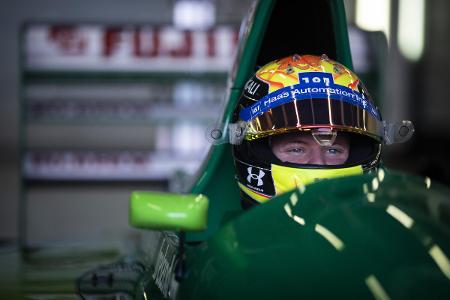 Mick Schumacher im Jordan 191 von Papa Michael