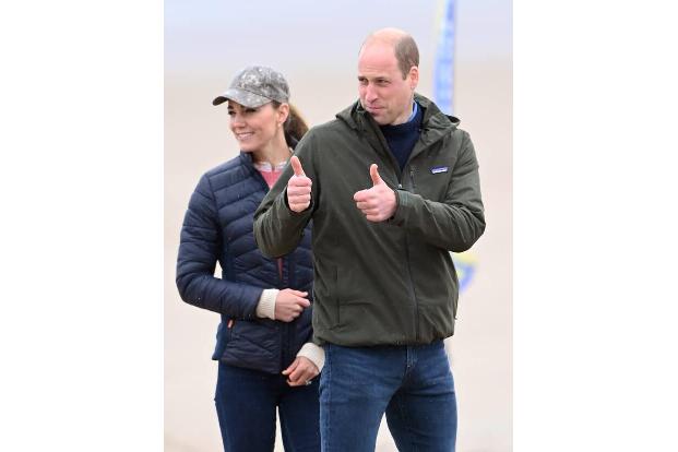 Prinz William besuchte mit Herzogin Kate und dem kleinen George das Finale — unter anderem in seiner Rolle als Präsident des...