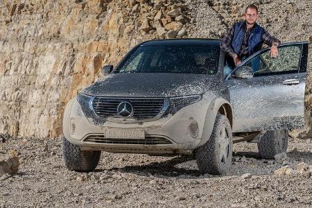 SPERRFRIST 13.10.20 00.01 Uhr Mercedes EQC 4X4² Offroad Fahrbericht