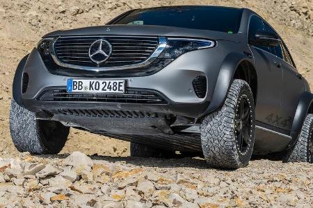 SPERRFRIST 13.10.20 00.01 Uhr Mercedes EQC 4X4² Offroad Fahrbericht