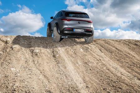 SPERRFRIST 13.10.20 00.01 Uhr Mercedes EQC 4X4² Offroad Fahrbericht