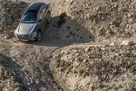 SPERRFRIST 13.10.20 00.01 Uhr Mercedes EQC 4X4² Offroad Fahrbericht