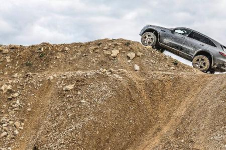 SPERRFRIST 13.10.20 00.01 Uhr Mercedes EQC 4X4² Offroad Fahrbericht