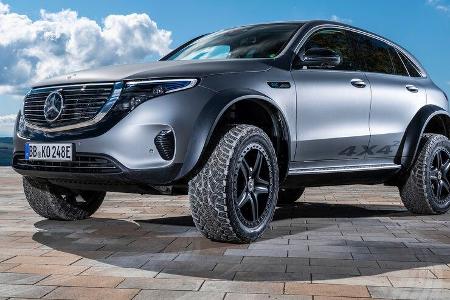 SPERRFRIST 13.10.20 00.01 Uhr Mercedes EQC 4X4² Offroad Fahrbericht