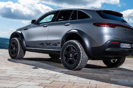 SPERRFRIST 13.10.20 00.01 Uhr Mercedes EQC 4X4² Offroad Fahrbericht