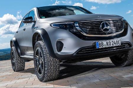 SPERRFRIST 13.10.20 00.01 Uhr Mercedes EQC 4X4² Offroad Fahrbericht
