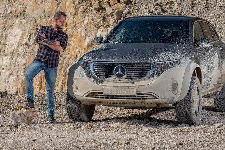 SPERRFRIST 13.10.20 00.01 Uhr Mercedes EQC 4X4² Offroad Fahrbericht