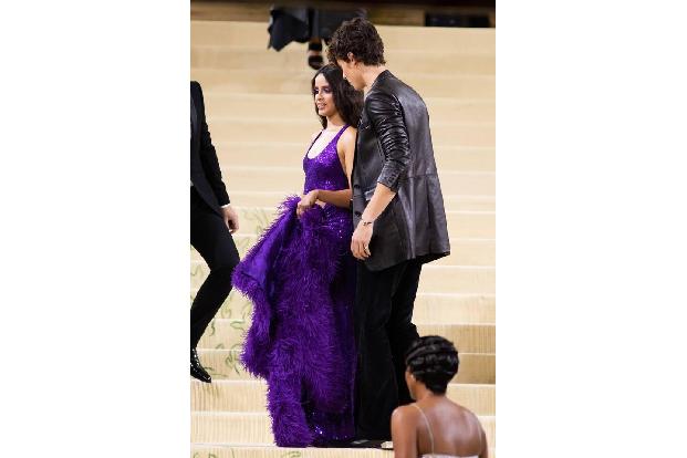 Camila Cabello und ihr Boyfriend Shawn Mendes kamen in Outfits von Michael Kors...