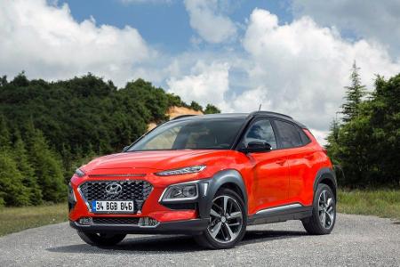 Tiefer in die Tasche greifen müssen dagegen Halter eines Hyundai Kona 1.6 T - er verschlechtert sich um zwei Versicherungskl...