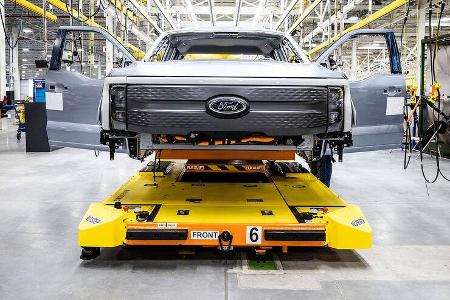 09/2021, Ford F-150 Lightning Pre-Production Rouge Michigan