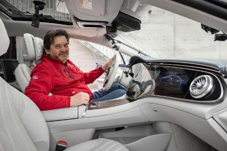 Mercedes EQS 2021 Mitfahrt