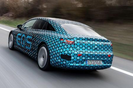 Mercedes EQS 2021 Mitfahrt
