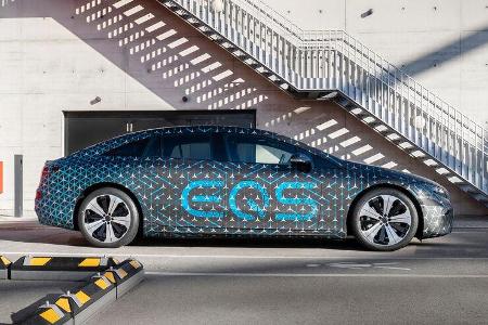 Mercedes EQS 2021 Mitfahrt