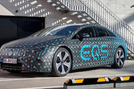 Mercedes EQS 2021 Mitfahrt