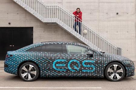 Mercedes EQS 2021 Mitfahrt