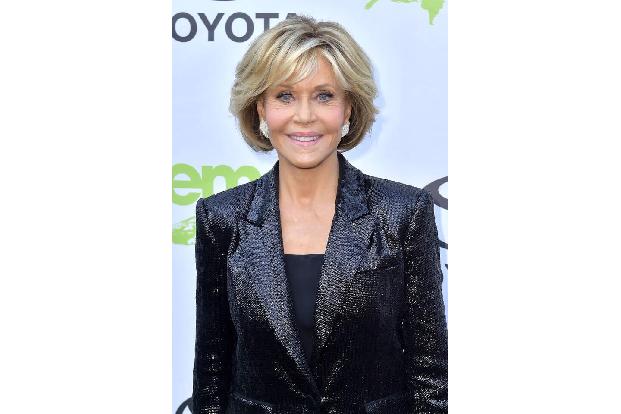 Jane Fonda demonstrierte vor 50 Jahren schon gegen den Vietnamkrieg. 2019 tat sie sich mit Greenpeace USA zusammen, um zu er...