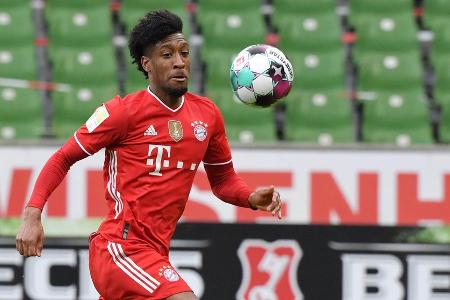 Manchester United soll Kingsley Coman damit locken, dass er das Bruttogehalt, welches er beim FC Bayern kassiert, am Old Tra...