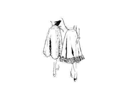Federn können dem Auftritt Eleganz und Vornehmheit verleihen. 