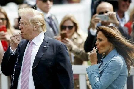 Gastgeberin dieser präsidialen Veranstaltung ist traditionell die First Lady. Im letzten Jahr gaben Donald Trump und seine G...