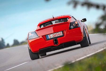 Opel, Speedster, Heck