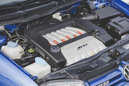 VW Golf IV R32, Motorraum