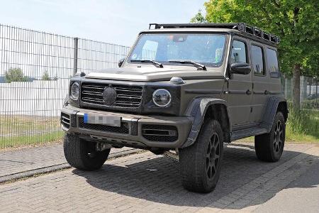 Erlkönig Mercedes AMG G4x4 hoch 2
