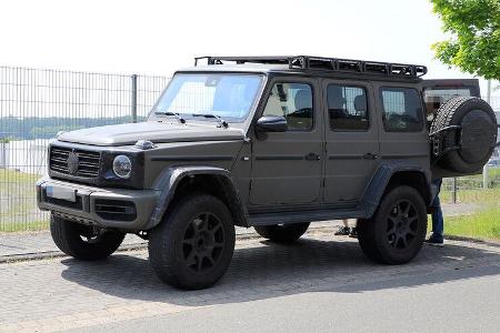 Erlkönig Mercedes AMG G4x4 hoch 2