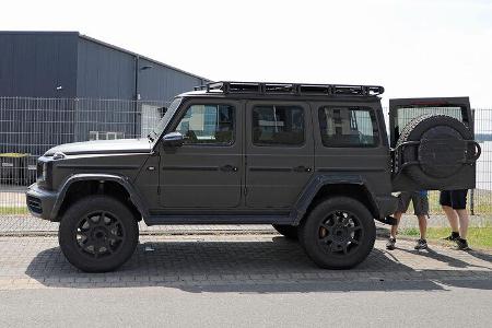 Erlkönig Mercedes AMG G4x4 hoch 2