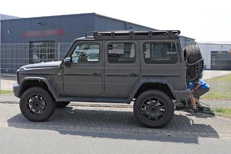 Erlkönig Mercedes AMG G4x4 hoch 2