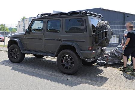 Erlkönig Mercedes AMG G4x4 hoch 2